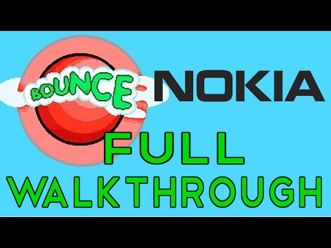 Видео: Bounce Nokia ЛЕГЕНДАРНАЯ JAVA ИГРА! ПОЛНОЕ ПРОХОЖДЕНИЕ