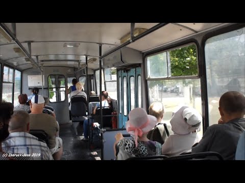 Видео: Тирасполь/Tiraspol Trolleybus - ZiU-682V | 240 | @2