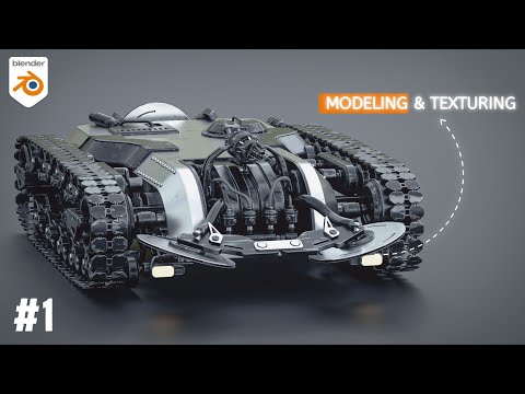 Видео: Полный курс Advanced Blender | Дизайн транспортных средств | Часть 1