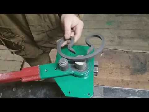 Видео: Хитрое окончание завитка, холодная ковка.