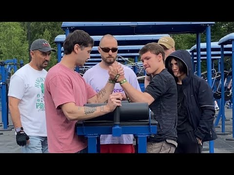 Видео: Армрестлинг на кислые руки (часть 23)