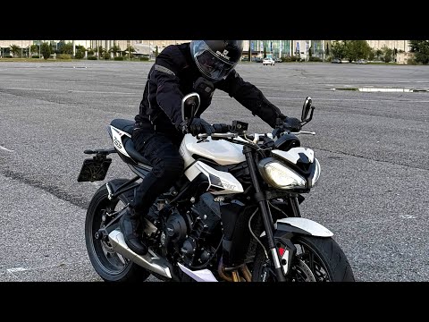 Видео: КАТНУЛ НА TRIUMPH STREET TRIPLE 765 R 2024