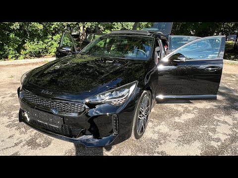 Видео: Новый Kia Stinger 2023г, 2.0t - 247лс, полный привод, цена 4.800.000 руб.