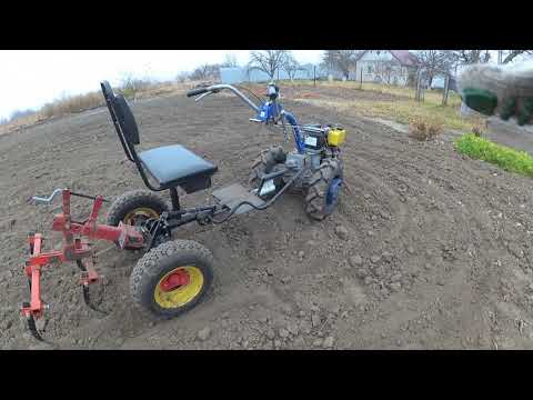 Видео: Подготовка участка к зиме, рыхление долотами Мотор Сич