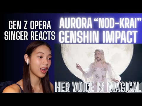 Видео: Оперная певица поколения Z отреагировала на «Аврору» — живое исполнение главной темы Нод-Край (Ge...