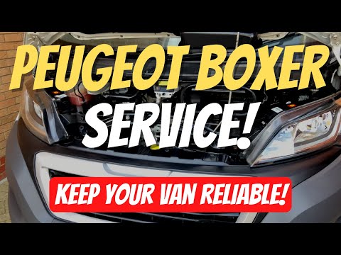 Видео: Обслуживание двигателя Peugeot Boxer (реле Ducato Movano) Замена масла, включая замену топливного...