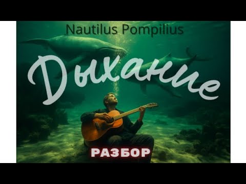 Видео: Наутилус Помпилиус "Дыхание" на гитаре - тщательный хой-разбор.