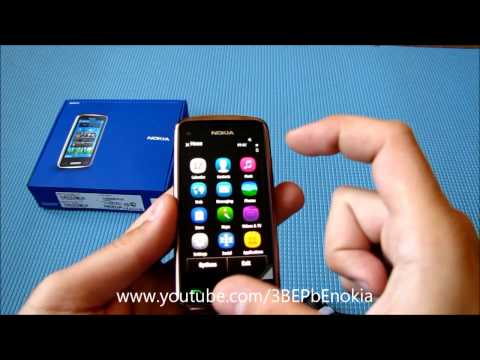 Видео: Обзор Nokia C6-01 Brown