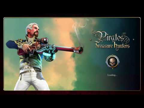Видео: Pirates treasure hunters. Первый запуск. Проходим  обучалку.