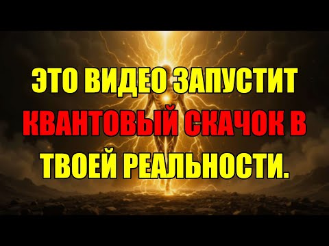 Видео: Это Видео Запустит Квантовый Скачок, Который Навсегда Изменит Вашу Реальность.