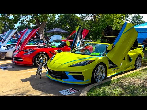 Видео: КРУПНЕЙШЕЕ В ТЕХАСЕ ШОУ Corvette И ЭТО ПОТРЯСАЮЩЕ!