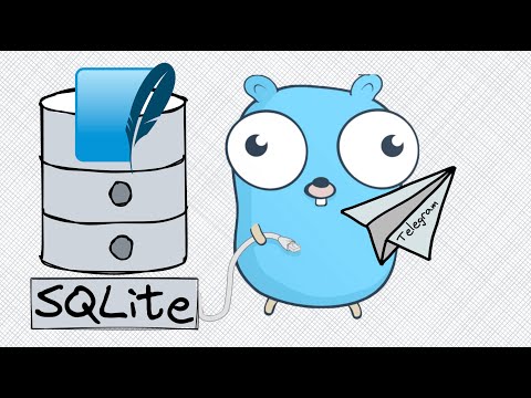Видео: SQLite в Golang - как использовать, на примере Telegram-бота
