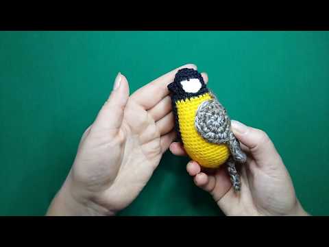Видео: Синичка мастер-класс часть 2 crochet bird