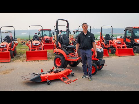 Видео: Как снять деку газонокосилки серии BX!