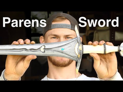 Видео: Самый значимый меч, который я когда-либо создавал…