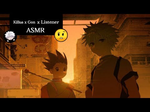 Видео: Ревность Киллуа и Гона | ASMR Killua, Gon | Killua x Gon x Listener | sub rus