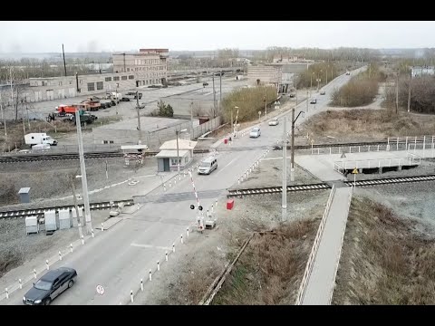 Видео: ЖД переезды Челябинской области часть 23