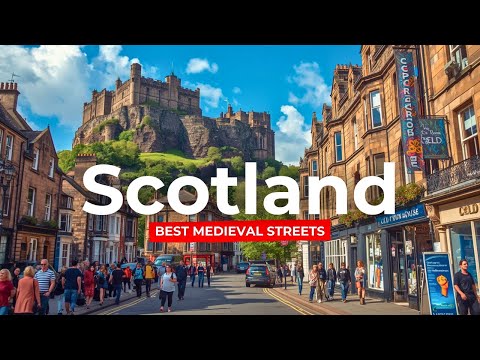Видео: ЭДИНБУРГ, Шотландия 🏴󠁧󠁢󠁳󠁣󠁴󠁿 Исследуем самые средневековые улицы в мире!