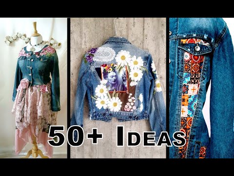 Видео: Более 50 идей переделки джинсовой куртки, которые вдохновят вас на ваш следующий проект