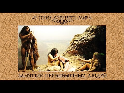 Видео: Занятия первобытных людей (рус.) История древнего мира.