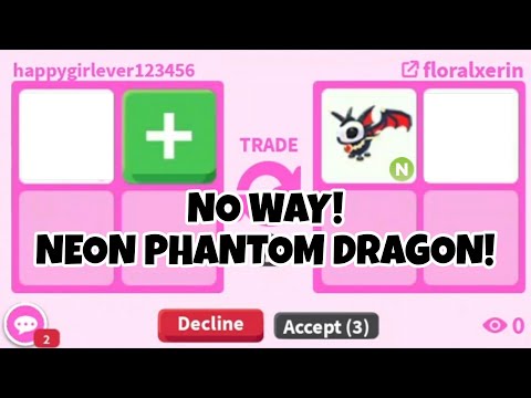 Видео: 😱😛Ни за что! Я только что получил *НОВОГО* НЕОНОВОГО ПРИЗРАЧНОГО ДРАКОНА в Adopt Me для моего вос...