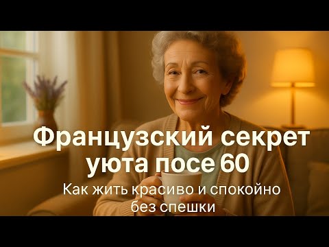 Видео: «Французский секрет уюта после 60» #французскийуют #жизньпосле60 #уютвдоме