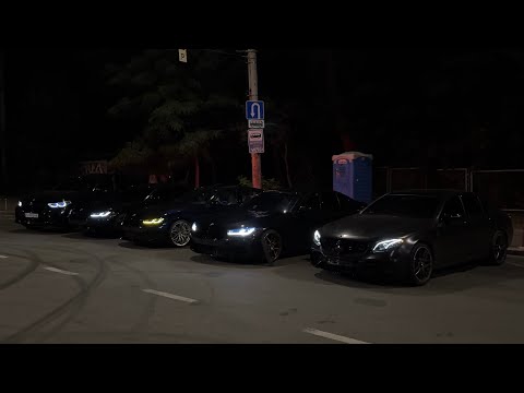 Видео: ШАШКИ ПО КИЕВУ НА 3-х M5F90, E63s, X5M