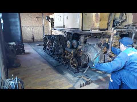 Видео: Трактор ДТ-75. Снятие бортовой.