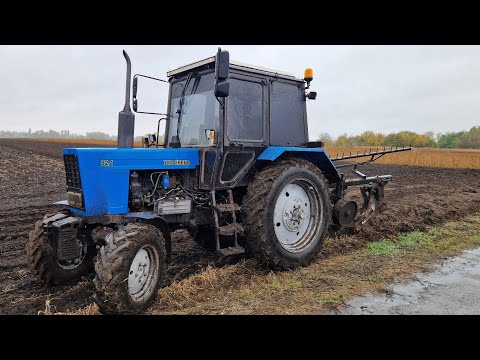 Видео: Оранка на МТЗ 82👍👍👍