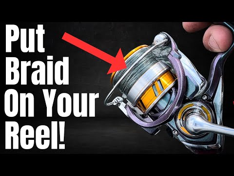 Видео: Как намотать плетеную леску на катушку для спиннинга (БЕЗ ОШИБОК!)