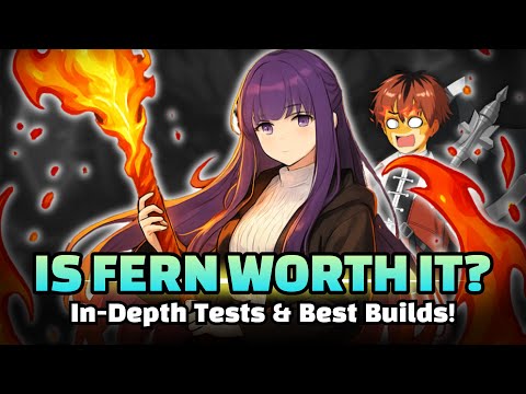 Видео: ПРОВЕРЕНО FERN! Лучшие сборки, подробный анализ, составы команд и тесты урона (прокачка в одиночк...