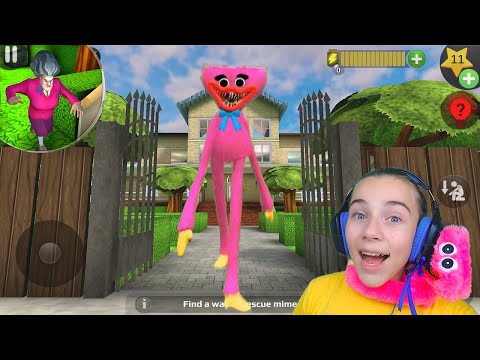 Видео: КИСИ МИСИ ВХОДИТ в ДОМ МИСС ТИ Злая Учительница Scary Teacher 3D