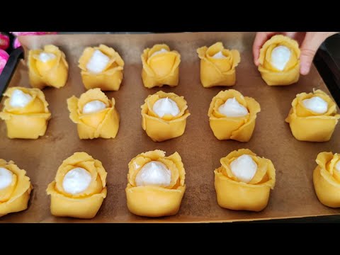 Видео: Кондитеры Хронят этот рецепт в секрете! Песочные Печенье с Безе за 15 минут-Мягкие в течение 3 дней