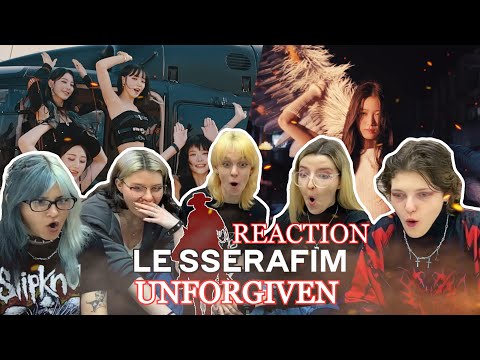 Видео: [ENG SUB] РЕАКЦИЯ LE SSERAFIM (르세라핌) UNFORGIVEN (feat. Nile Rodgers) OFFICIAL MV I MÀMOONY REACTION