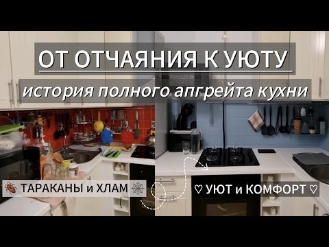 Видео: ТАРАКАНЫ падали с потолка, а ЖИР тёк ручьями! Как Я спасла кухню от полного краха и сделала шедевр🤌🏻