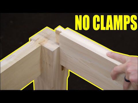 Видео: Соединительные элементы без зажимов - основание фермерского стола - 394