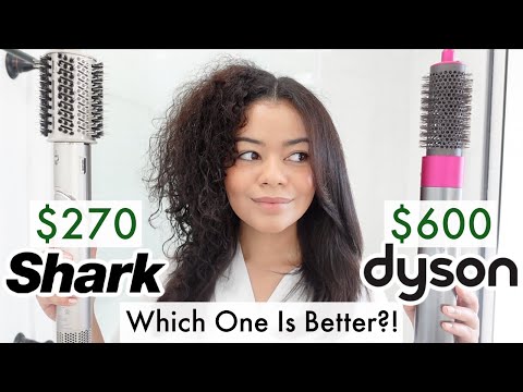 Видео: SHARK FLEXSTYLE против DYSON AIRWRAP НА КУДРЯВЫХ ВОЛОСАХ — ПЕРЕПРОБОВАЛА ВСЕ НАСАДКИ!
