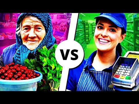 Видео: ЕДА С РЫНКА vs ЕДА С СУПЕРМАРКЕТА