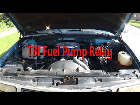 Видео: Реле топливного насоса TBI Chevy