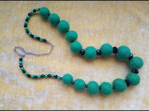 Видео: Мастер-класс "ВАЛЯНИЕ ИЗ ШЕРСТИ - БУСЫ" с Екатериной Сорокиной