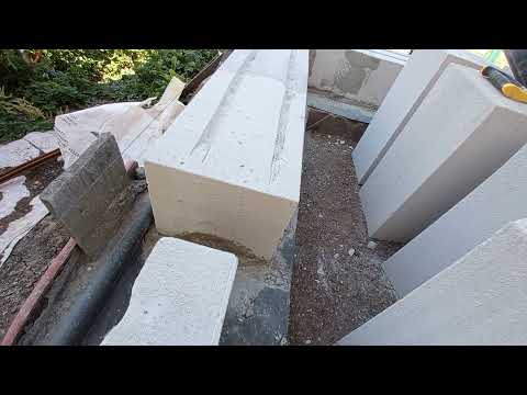 Видео: Пристрой из газобетона с нуля до конца