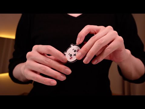 Видео: [ASMR]Делаем макияж с помощью новинок(Не разговаривать)