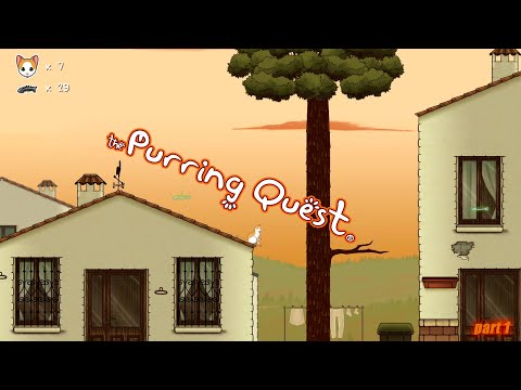 Видео: КОТИК ПОТЕРЯЛ ХОЗЯИНА | The Purring Quest | часть 1