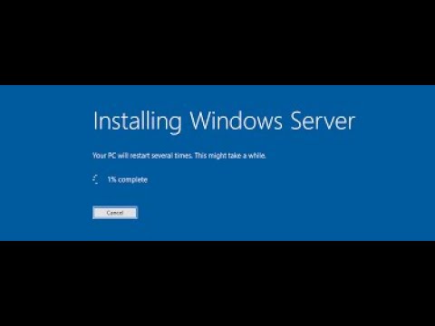 Видео: Установка Windows Server 2022 Standard (Windows Server 2022 Standard installation)