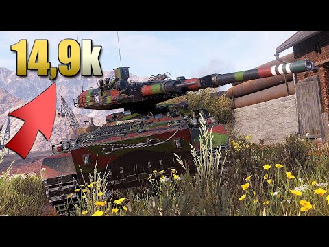 Видео: Безумный урон "AS-XX 40 t" в игре - World of Tanks