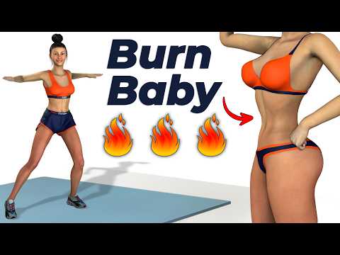 Видео: 🔥 30-Минутная Тренировка Стоя БЕЗ ПРИСЕДАНИЙ для Сжигания Жира на Животе