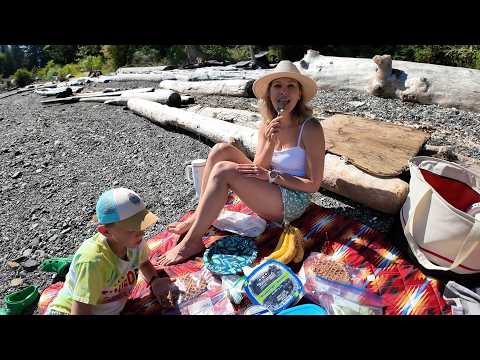 Видео: Наконец добрались до Quadra Island. Выходной влог с острова на остров