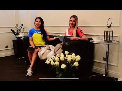 Видео: Урок 8. Блок (подставка) справа и слева в настольном теннисе. Зарыпова - Сабитова. Newton Arena