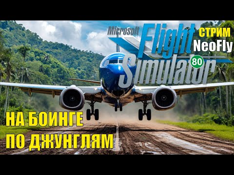 Видео: Microsoft Flight Simulator 2020 (NeoFly) - На Боинге по джунглям