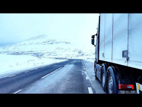 Видео: Неделя работы дальнобойщика в Скандинавии, от А до Я!